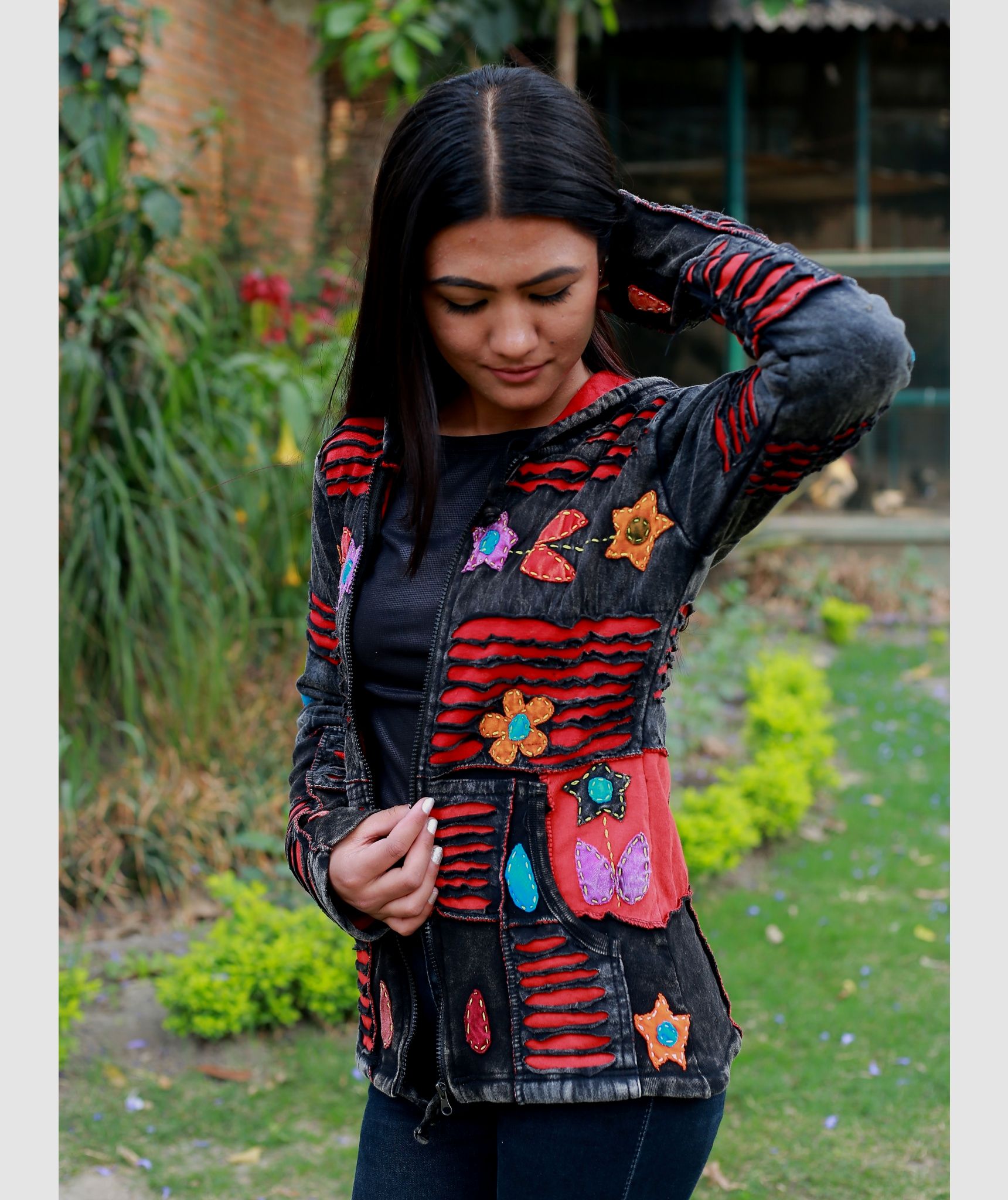 Butterfly Ribs Hoody-726