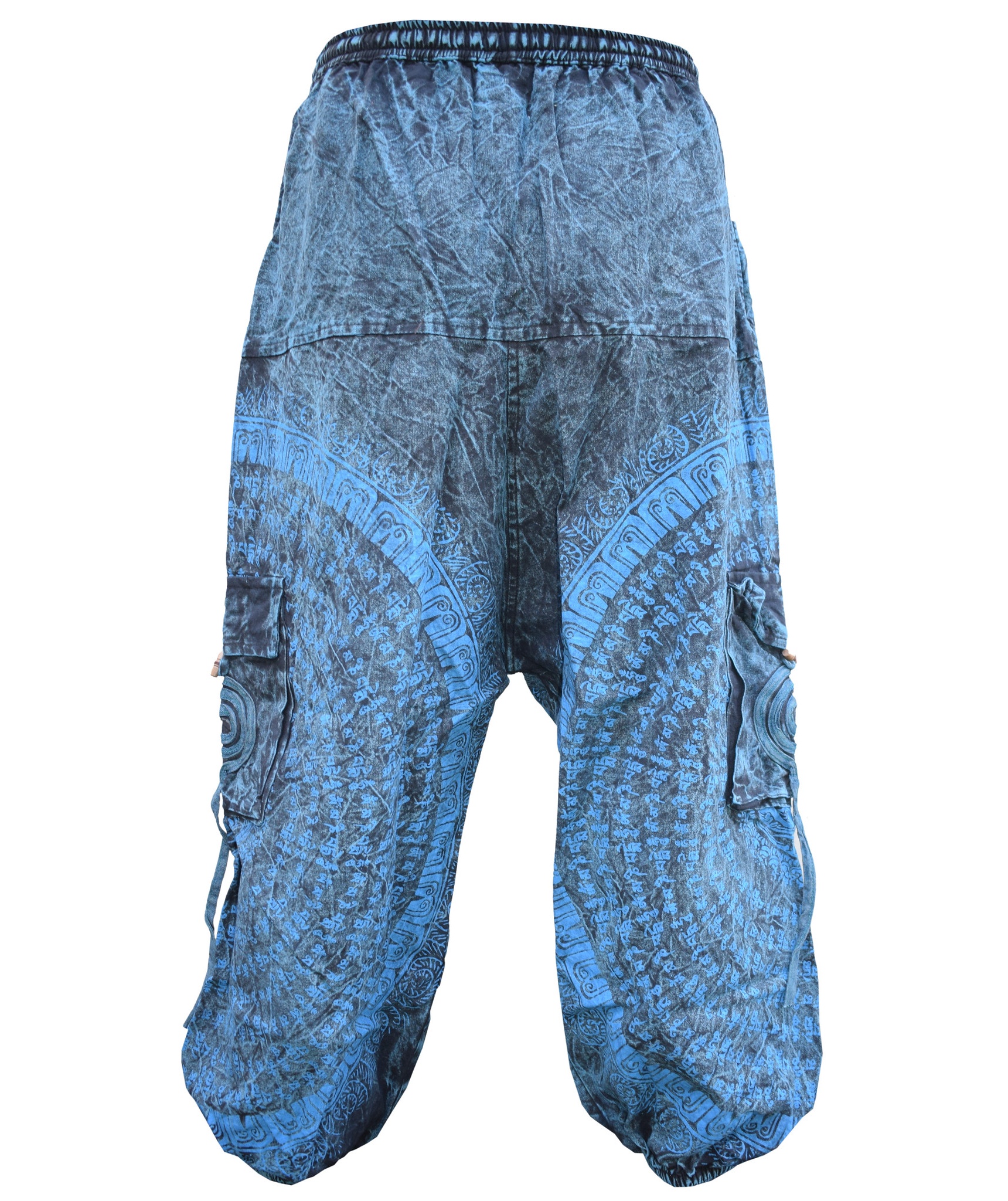 Chakra Embroidery Cargo Pants-5470