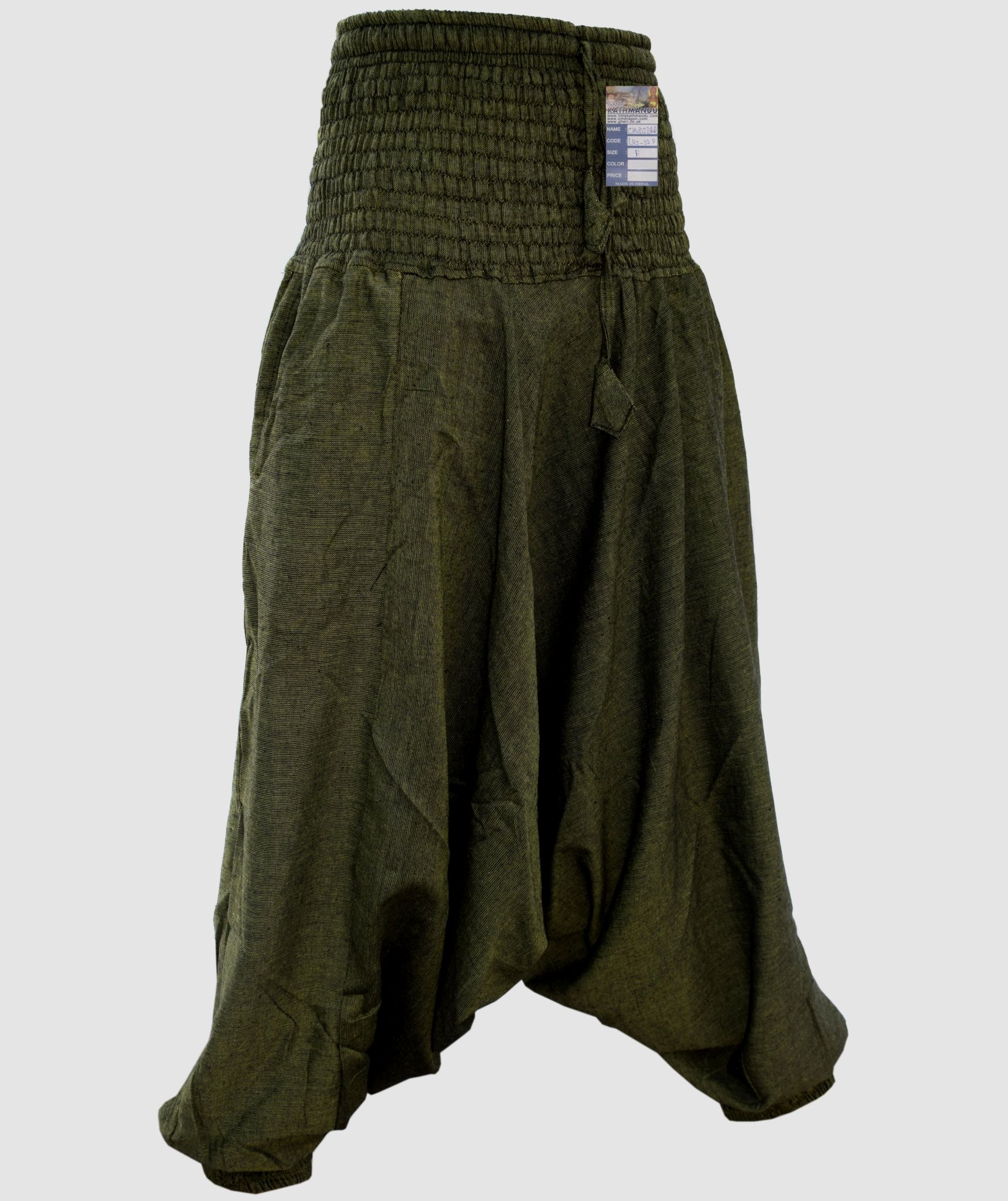 Cotton Ladies Harem Pants-1006