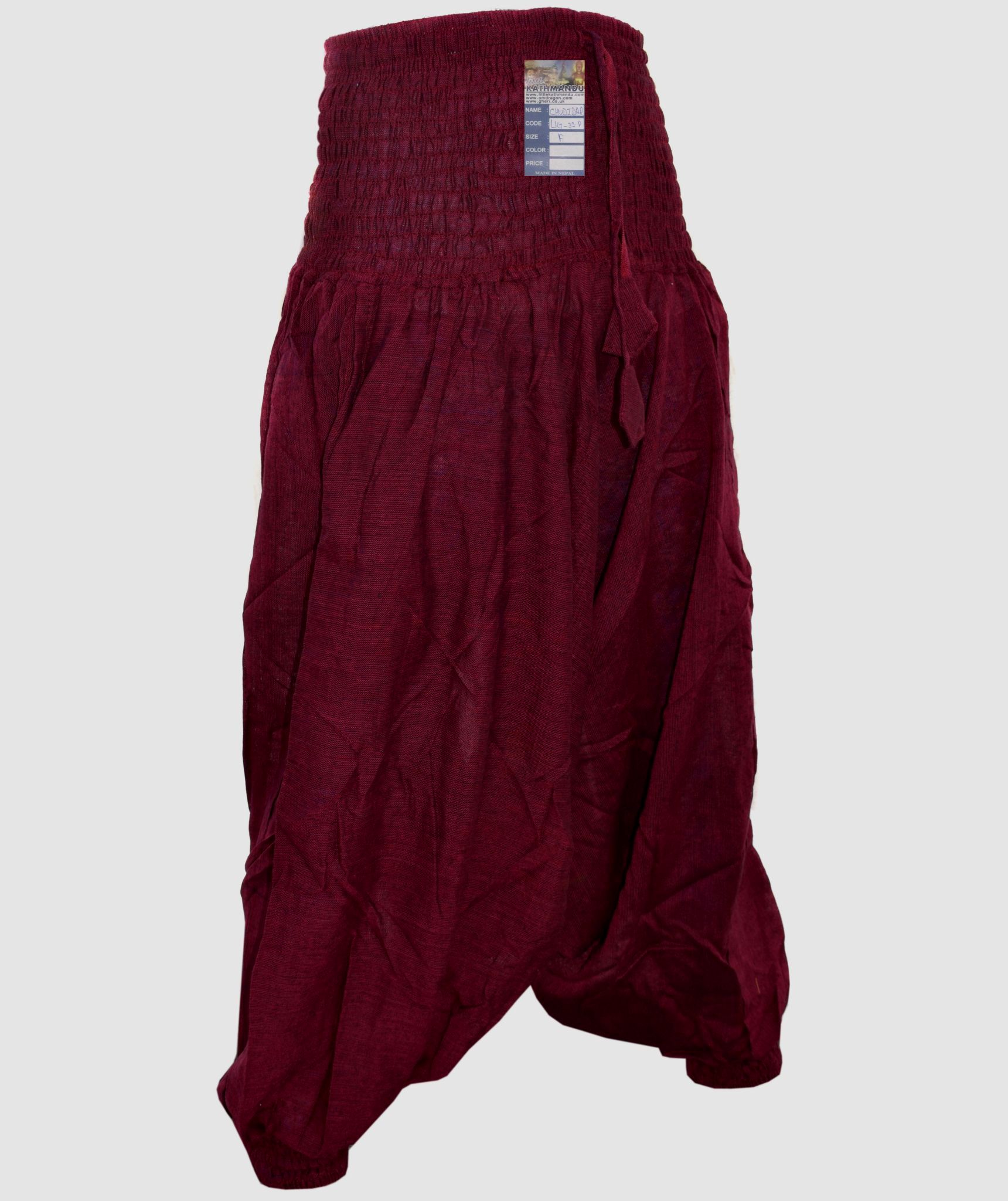 Cotton Ladies Harem Pants-1014