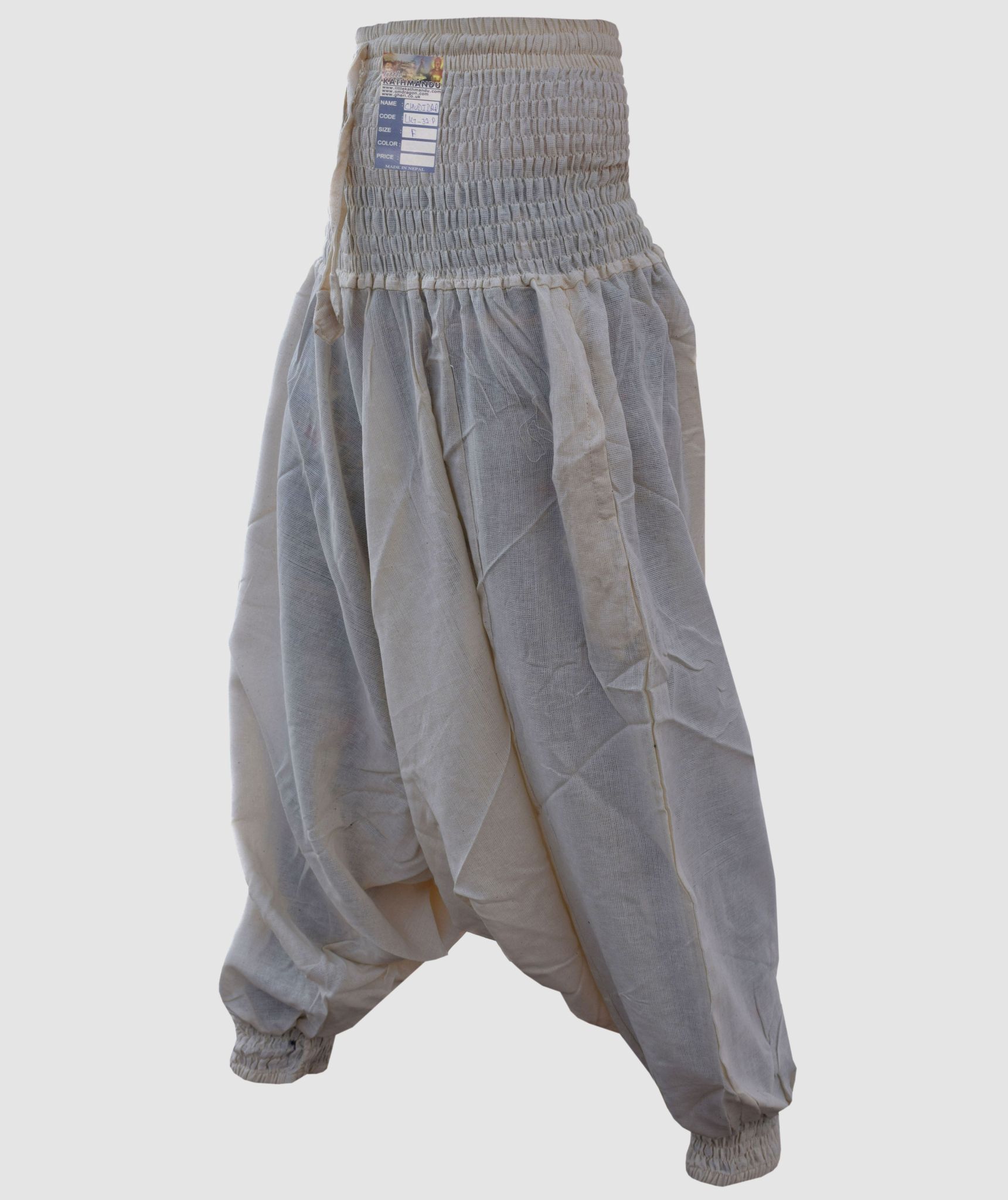 Cotton Ladies Harem Pants-1025