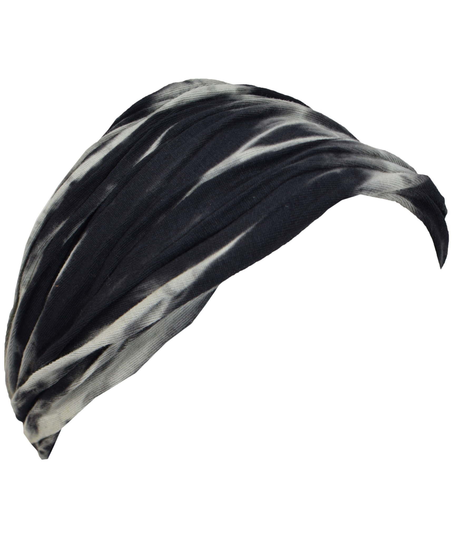 Mustard Cotton Tie Dye Multi-color Headband -3521