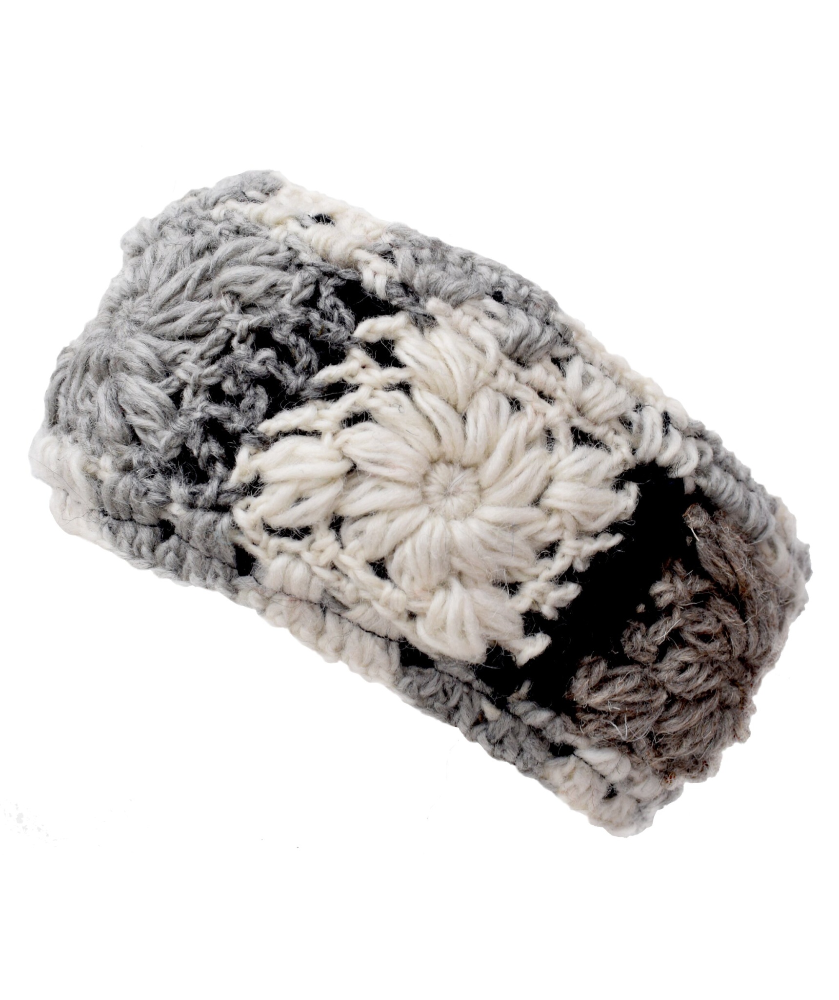 Woolen Headband Fire Tiedye-5398