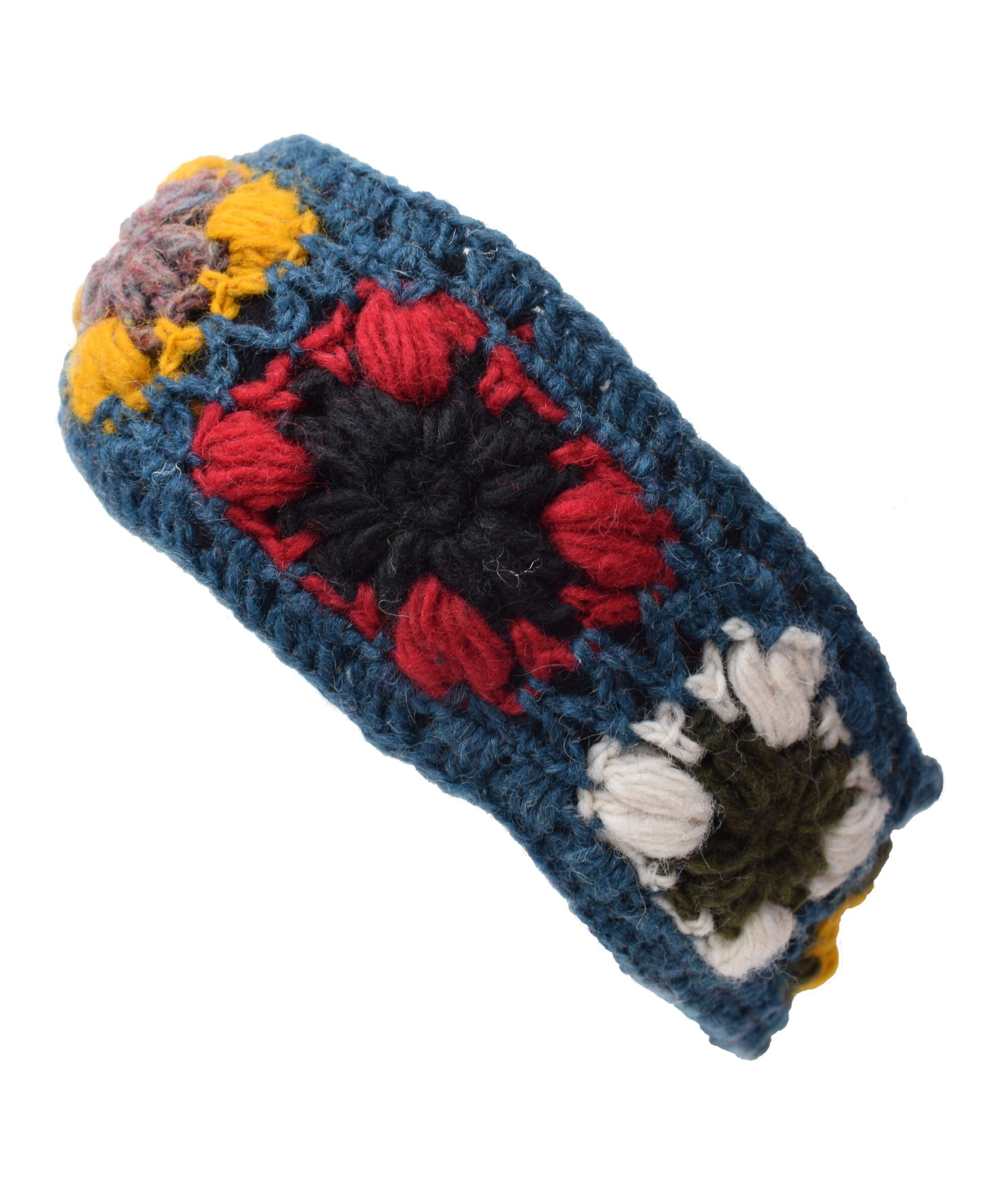 Woolen Headband Fire Tiedye-5406