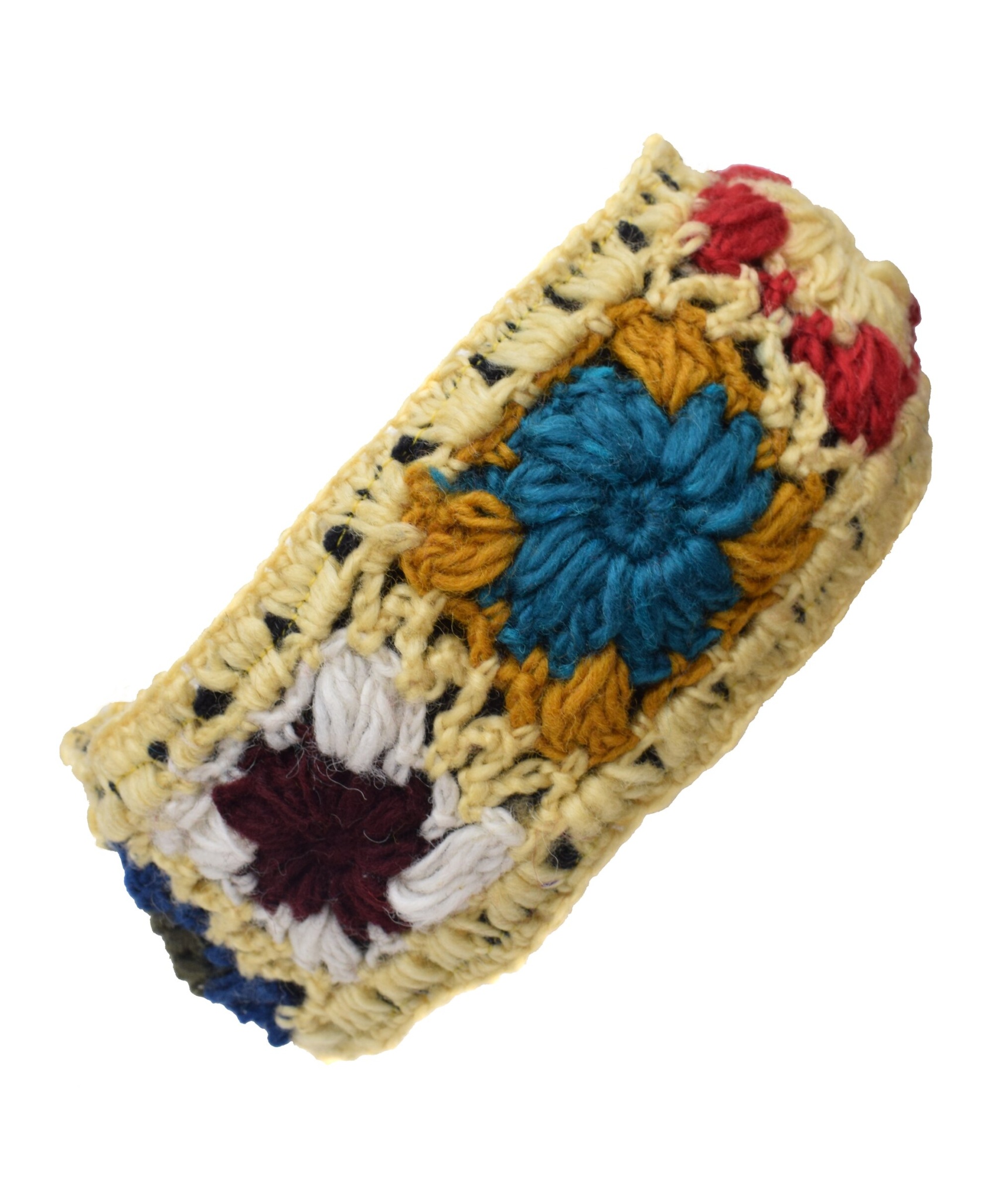 Woolen Headband Fire Tiedye-5409