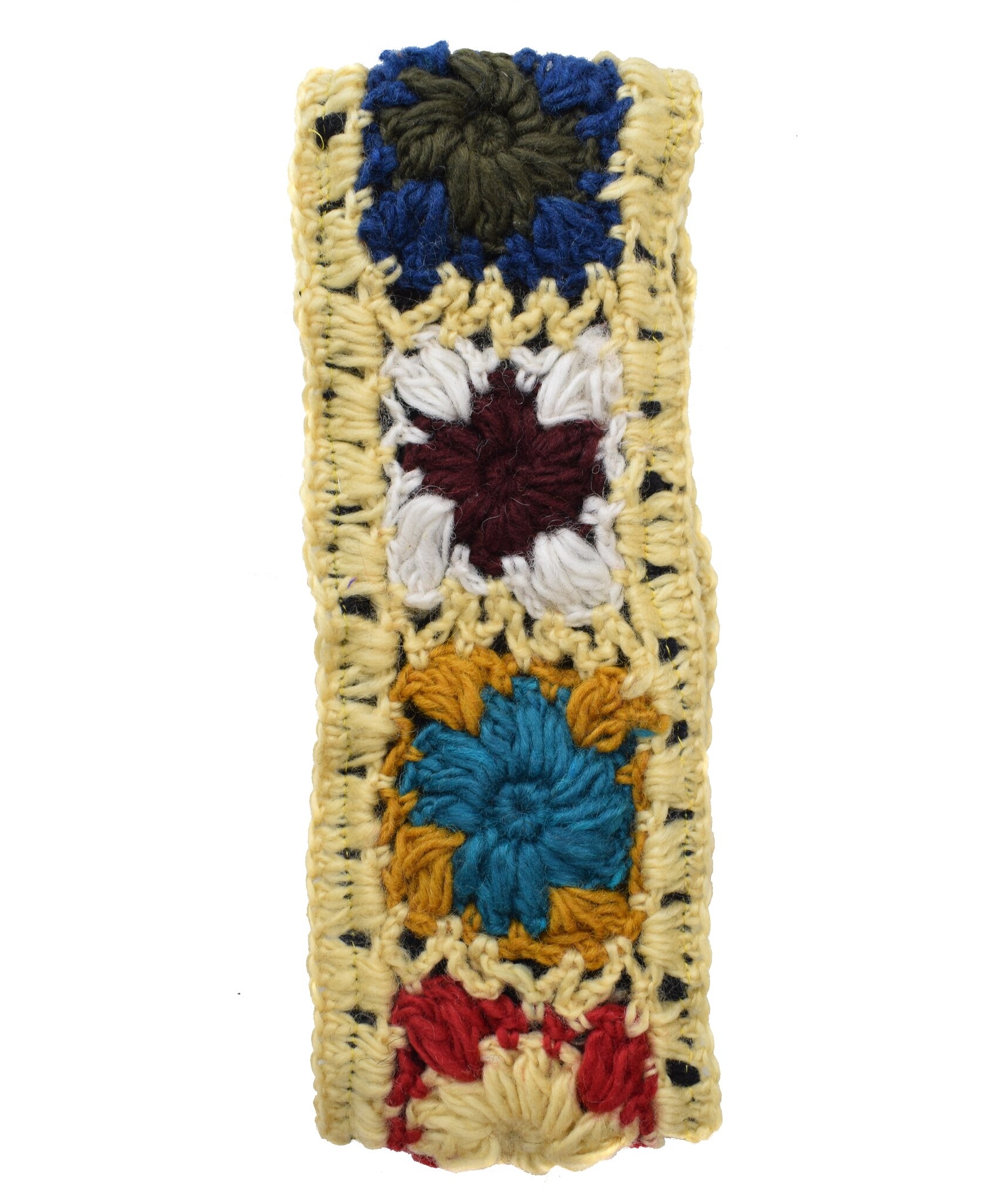 Woolen Headband Fire Tiedye-5413