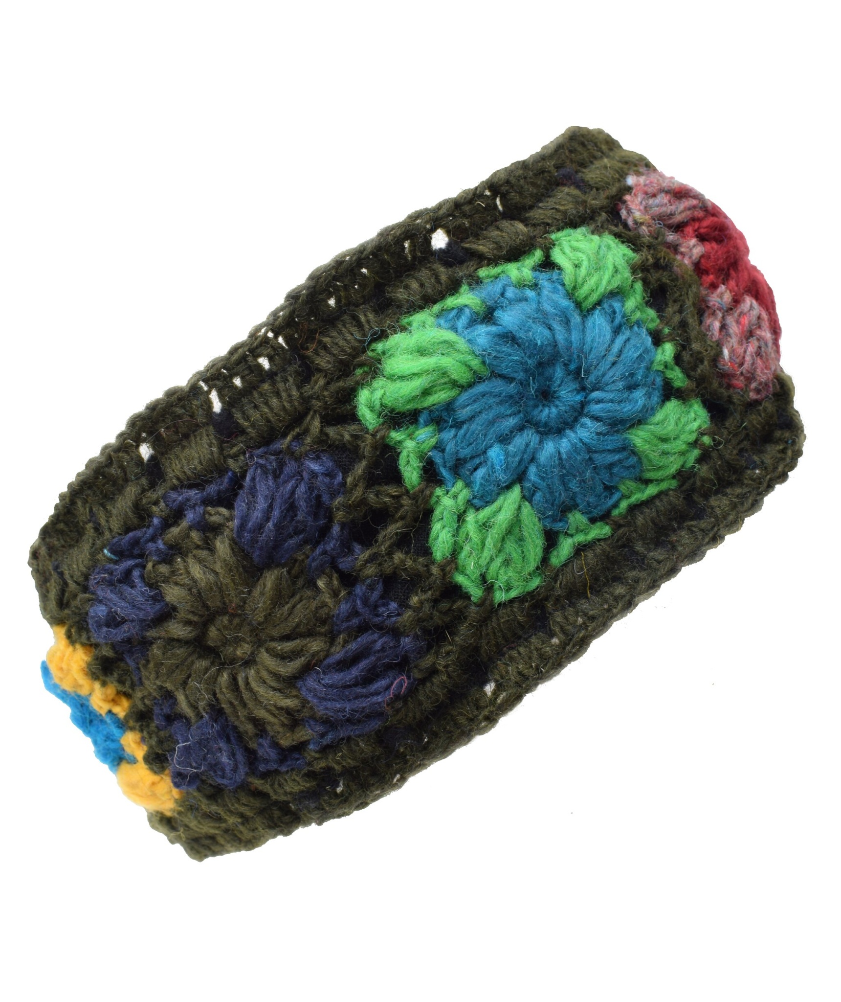 Woolen Headband Fire Tiedye-5420