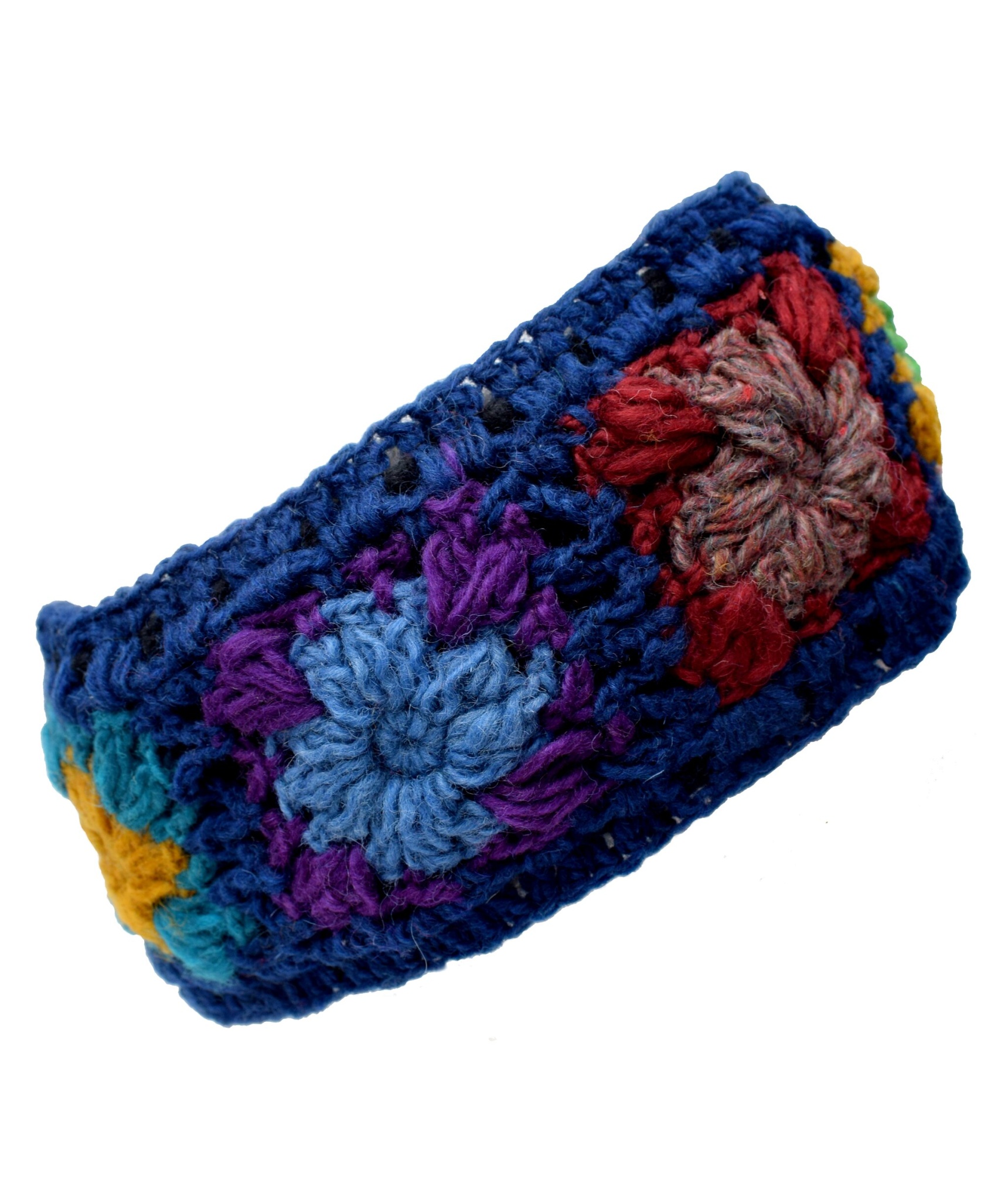 Woolen Headband Fire Tiedye-5426