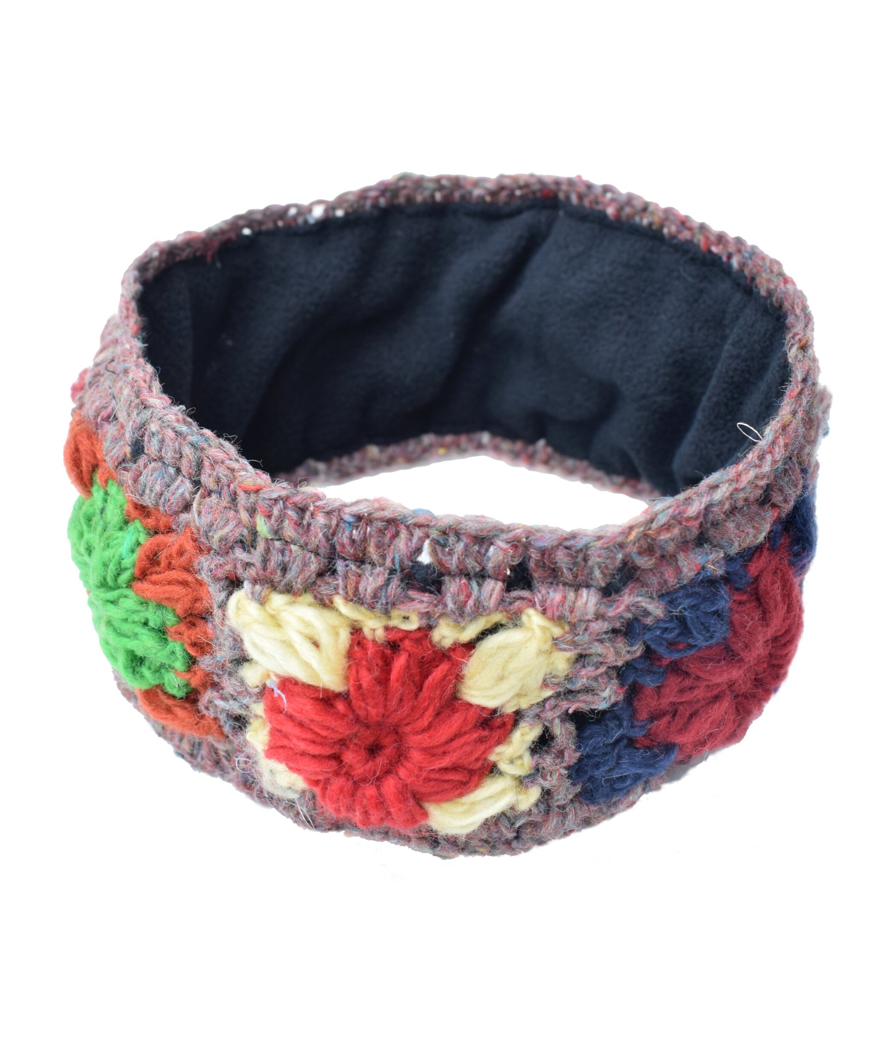 Woolen Headband Fire Tiedye-5429