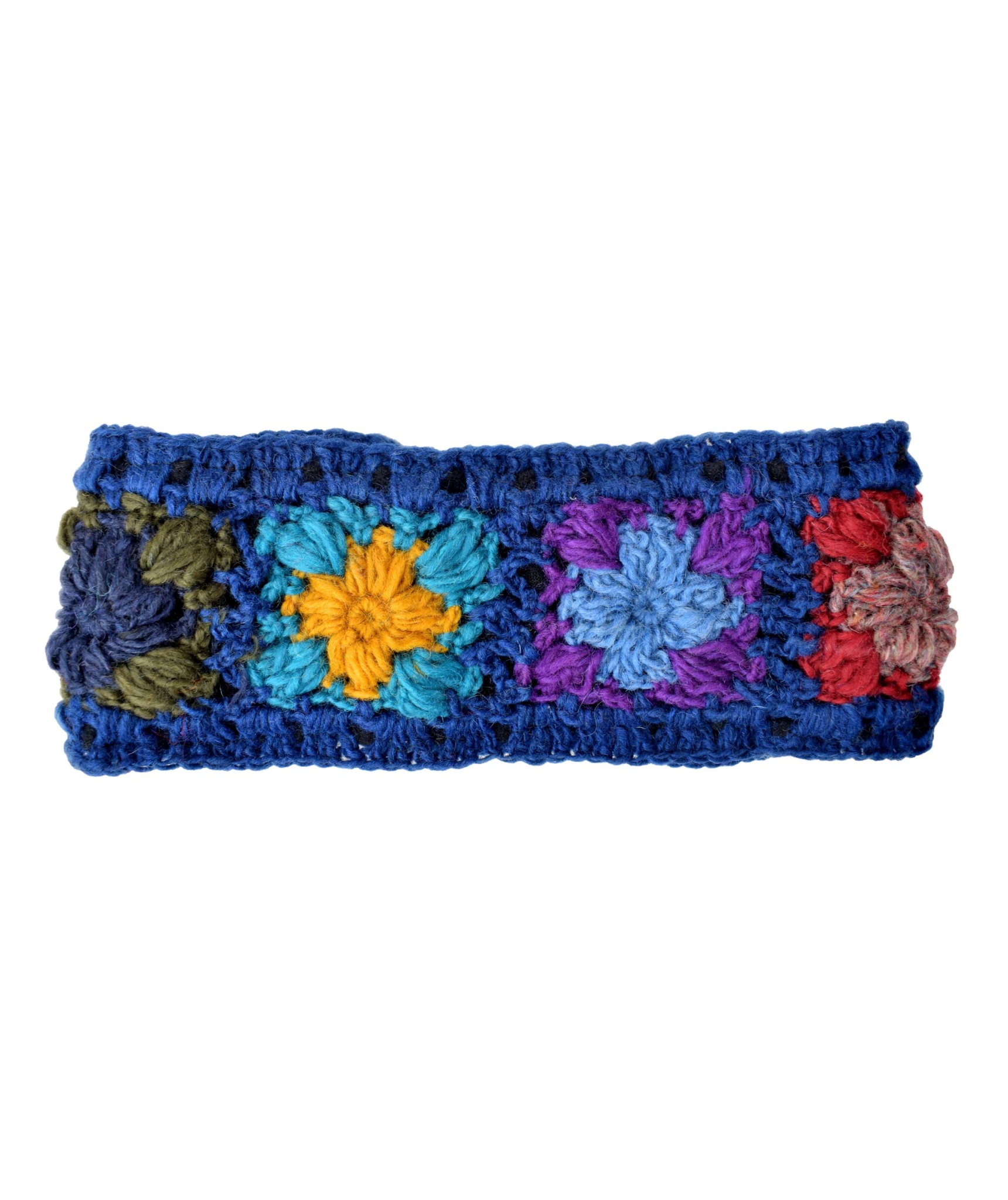 Woolen Headband Fire Tiedye-5433