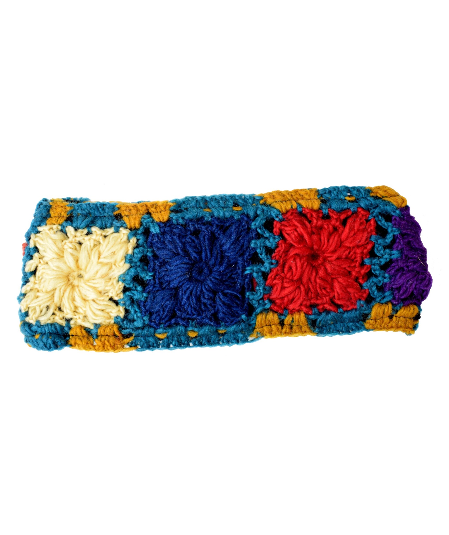 Woolen Headband Fire Tiedye-5434