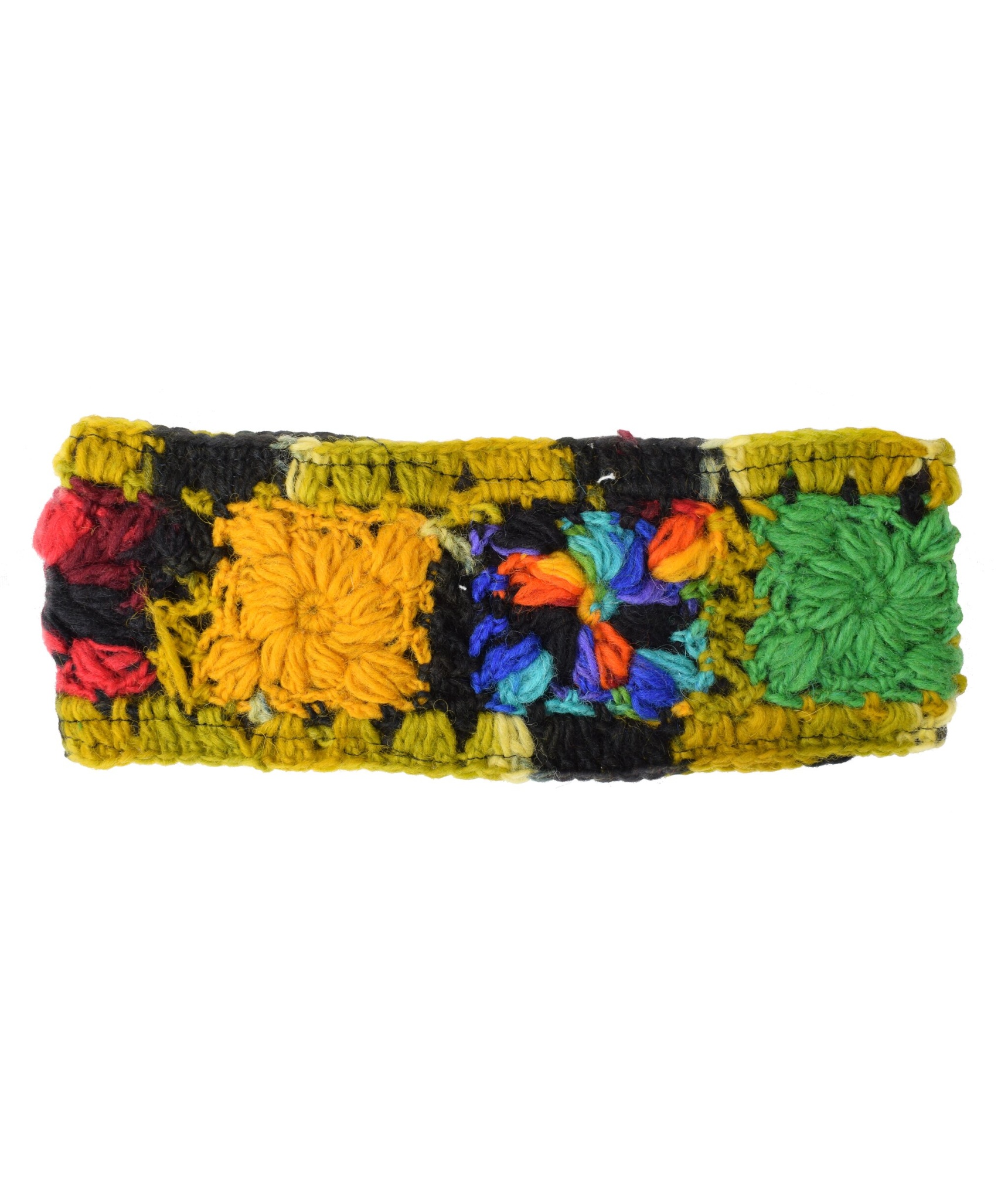 Woolen Headband Fire Tiedye-5438
