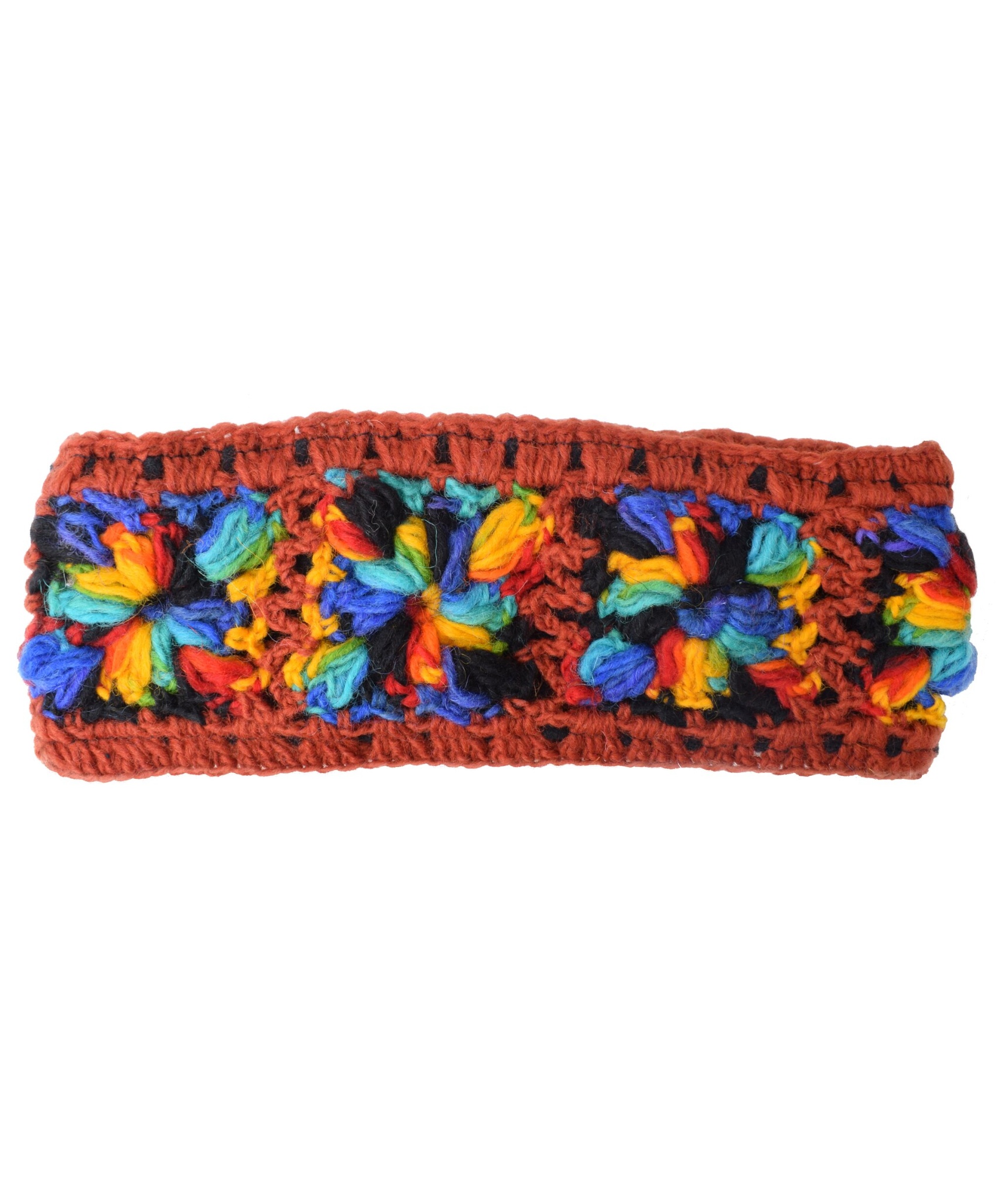 Woolen Headband Fire Tiedye-5437