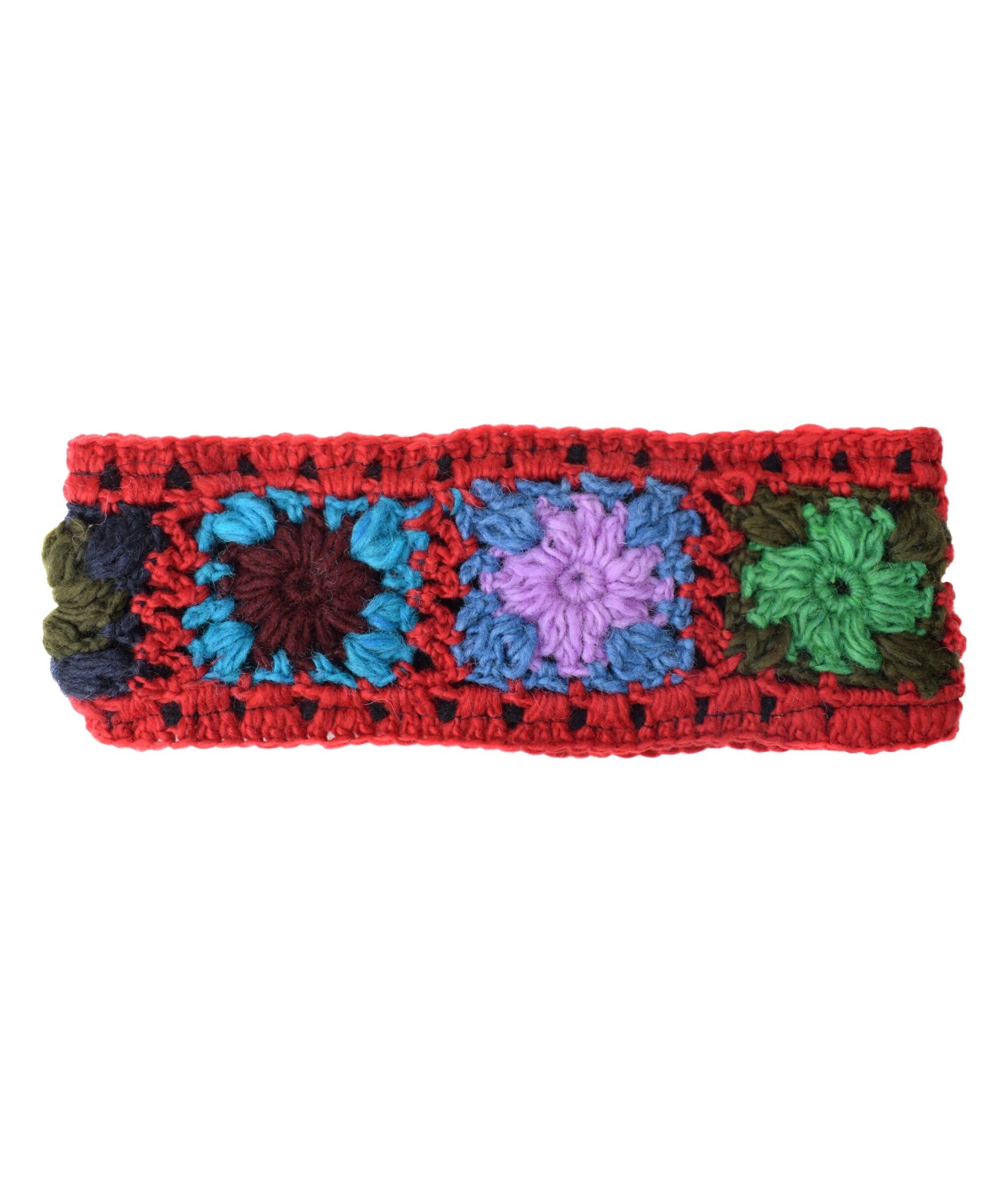Woolen Headband Fire Tiedye-5440