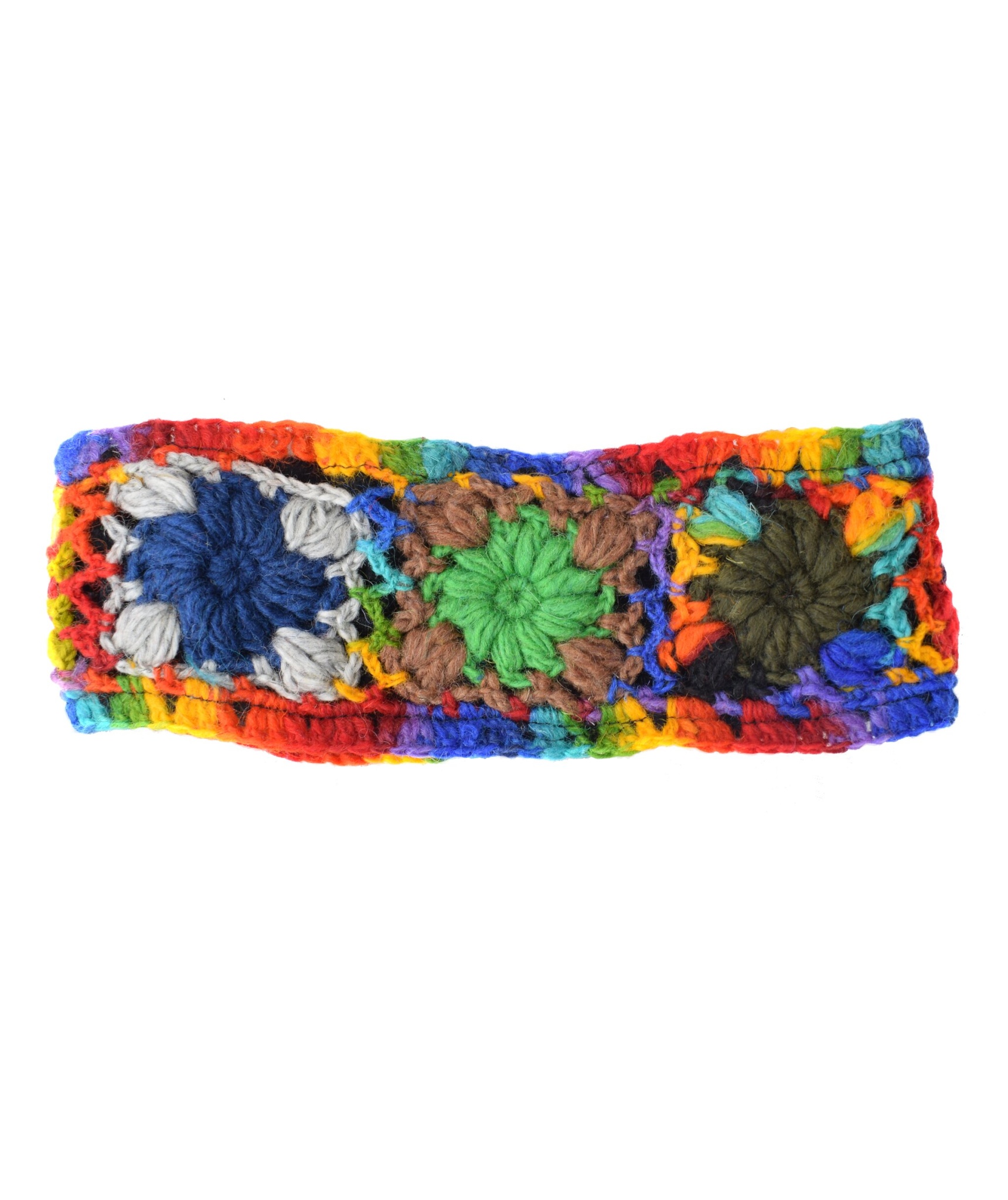 Woolen Headband Fire Tiedye-5441