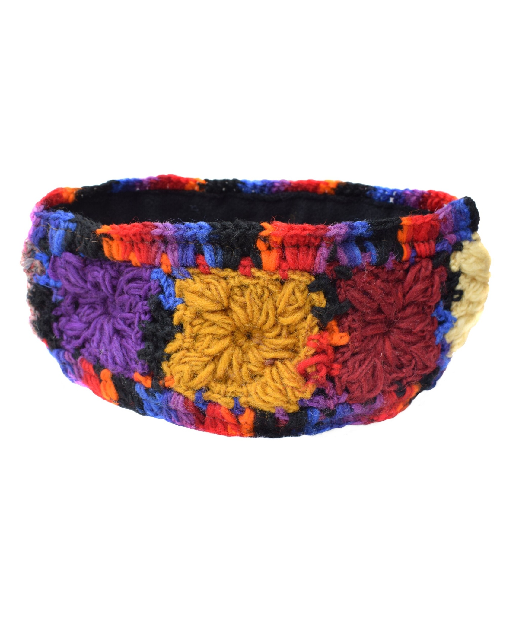 Woolen Headband Fire Tiedye-5445